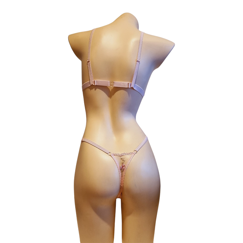 Bralette simple con bordados - Imagen 2