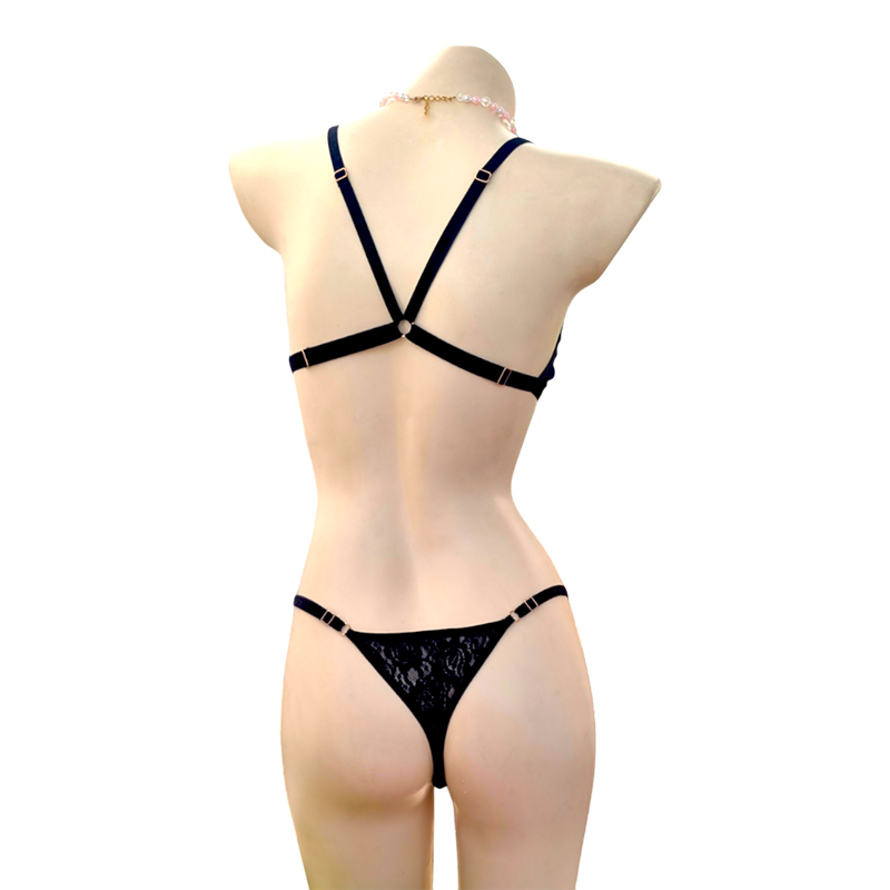 Bralette simple con bordados - Imagen 4